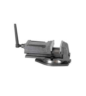 Tornillo de banco Holzmann I125 de liberación rápida con base giratoria