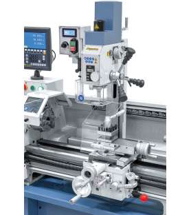 Torno y fresadora para metales Bernardo Proficenter 650 G con indicador digital 2 ejes ES-12 V - 400V