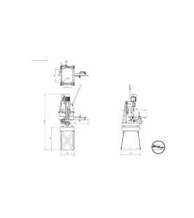 Mortaiseuse à bédane carré Holzprofi Maker MAB01M