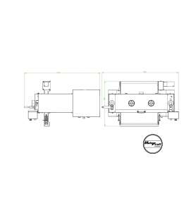 Ponceuse calibreuse large bande Holzprofi Maker SPB640M