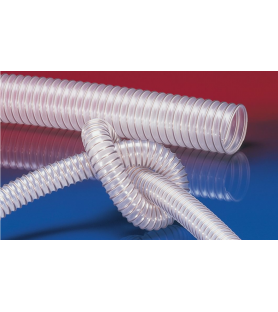 Flexible tuyau d'aspiration Polyuréthane SEMI-RIGIDE dia 100 mm - Longueur 5 mètres