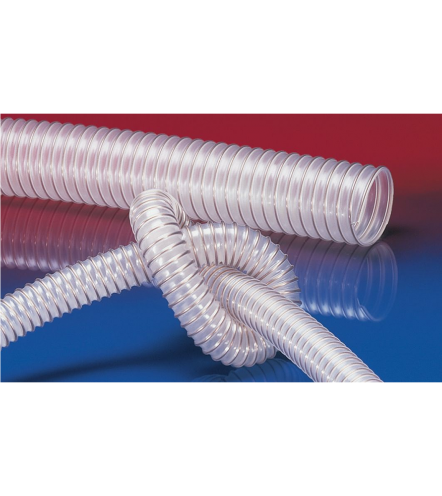 Manguera flexible para aspiración diámetro 100 mm - longitud 5 metros