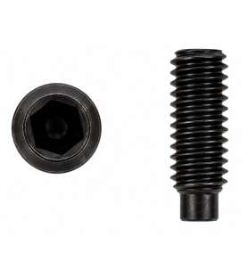 Tornillo prisionero M6 x 16 mm con hexágono interior para fresas ajustables para ranurar