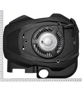 Engine housing with recoil starter for Scheppach lawn mowers - Ref. 5911241112