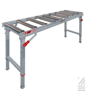 Convoyeur à rouleaux pliable Holzmann RB9FOLD – Charge max 200 kg