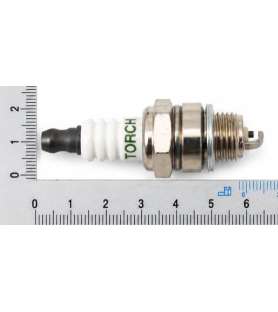 Spark plug L8RTC / SW19 for Scheppach and Woodster garden tools - ref 3904801048