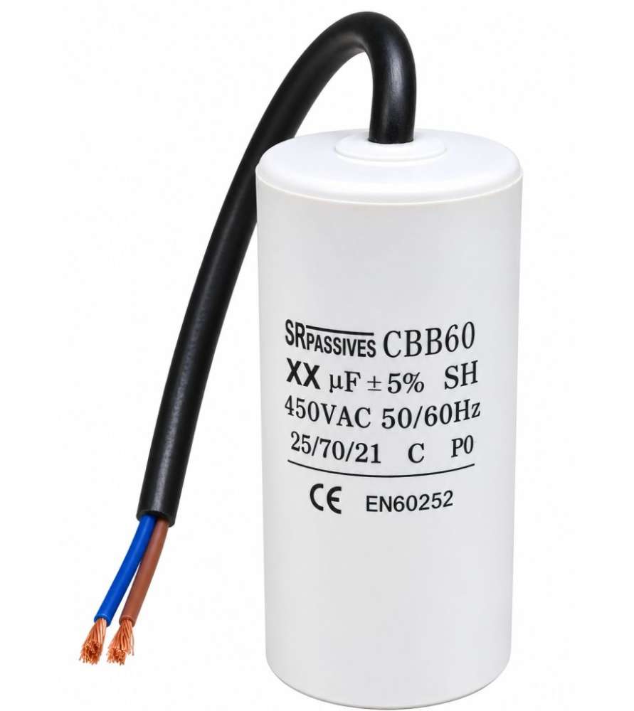 Condensateur permanent à fils 30µF 450V