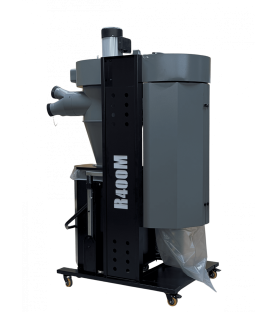 Zyklon-Absauganlage 240 Liter mit Doppelfiltration Holzprofi Master R400M-MONO - 230V