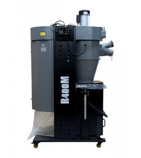 Zyklon-Absauganlage 240 Liter mit Doppelfiltration Holzprofi Master R400M-MONO - 230V