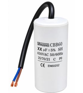 Condensateur permanent 60µF spécial scie à bûches Schepapch HS510