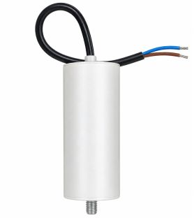 Condensateur permanent à fils 60µf 450VAC avec filetage M8