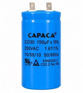 Motor capacitor 150µF - 250V
