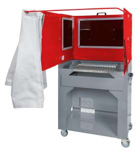 Mesa de soldadura con cabina Holzmann ST1000K