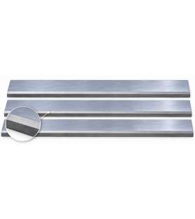 Set of 3 TCT Carbide-Tipped Planer Knives 250 x 30 x 3 mm