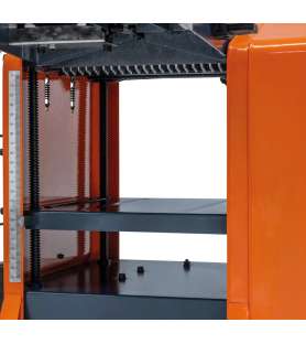 Pialla a filo e spessore M4P FS200EDS con albero elicoidale e aspirazione integrata