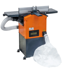 Dégauchisseuse raboteuse M4P FS305DS avec arbre hélicoïdal et aspiration intégrée - 230V