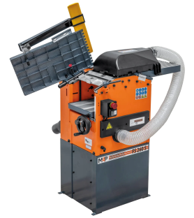 Dégauchisseuse raboteuse M4P FS260S avec arbre hélicoïdal et aspiration intégrée - 230V
