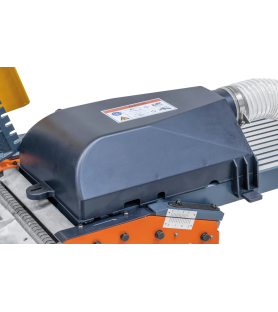 Pialla a filo e spessore M4P FS260S con albero elicoidale e aspirazione integrata - 230V