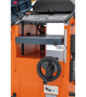 M4P FS260S Abricht-Dickenhobelmaschine mit Spiralhobelwelle und integrierter Absaugung - 230V