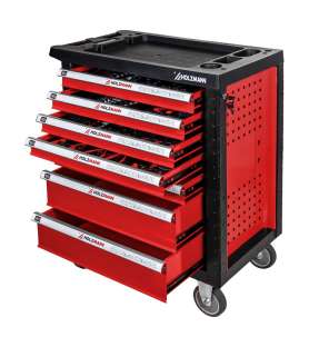 Holzmann WW770W Tool Cabinet with 261 Tools and 7 Drawers