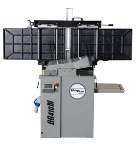 Dégauchisseuse raboteuse 410 mm Holzprofi Master DG410M avec arbre hélicoïdal et écran tactile - 230V