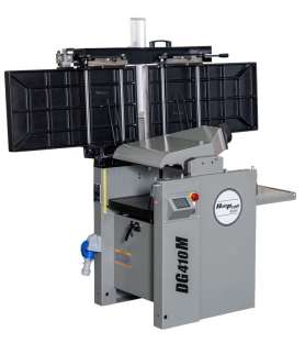 Holzprofi Master DG410M 410 mm Planer Thicknesser with Helical Cutterhead and Touchscreen - 400V