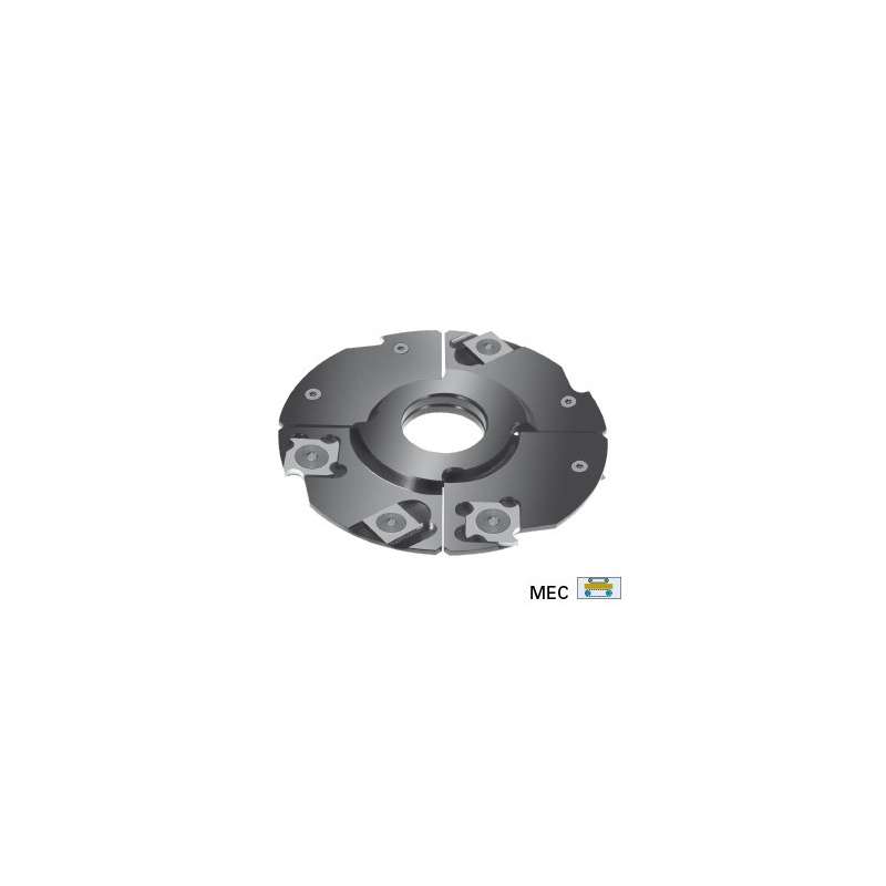 Grooving cutter adjustable 5 to 9.5 mm with TC reversibles blades Grooving cutter adjustable 5 to 9.5 mm with TC reversibles blades