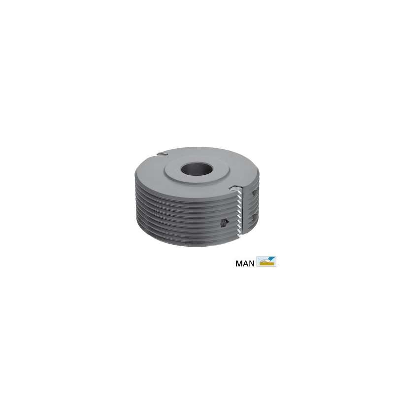 Porte-outils bouvetage trapézoidal, diamètre 130 alésage 30 Porte-outils bouvetage trapézoidal, diamètre 130 alésage 30