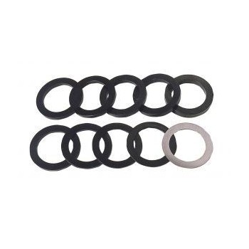 Anillos milimetricos 1 a 10 mm para herramientas de tupí eje 50 mm