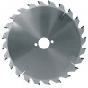 Lame circulaire carbure dia. 165 mm - 24 dents alternées (pro)