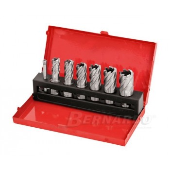 HSS core drill bits dia 14-24 mm, Prof. 25 mm - Box of 6 pieces