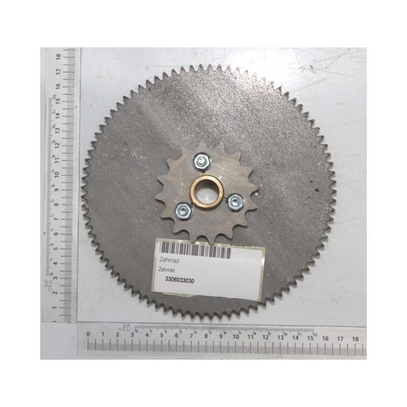Metal clutch wheel for planer and thicknesser Kity 638 and Kity 639