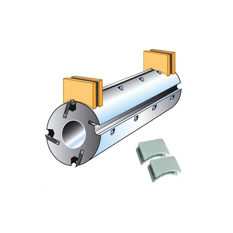 Positioner knives magnetic - shaft Ø 120 mm