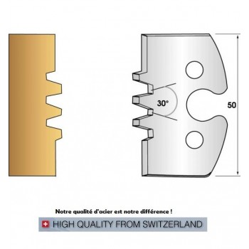 Profile knives or limiters 50 mm n° 246 - enture assembly trapeze