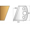 Jeu de 2 fers profiles hauteur 40X4 mm n° 01