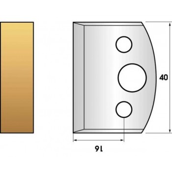 Jeu de 2 fers profiles hauteur  40X4 mm n° 00