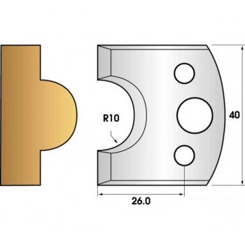 Coltelli e limitatori de 40 mm n° 15 - pecora