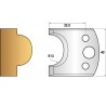Jeu de 2 fers profiles hauteur 40X4 mm n° 119