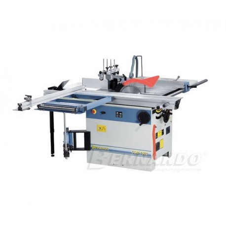 Combiné toupie et scie Bernardo CSM 1600 avec chariot alu ras de lame 1600 mm - 400V