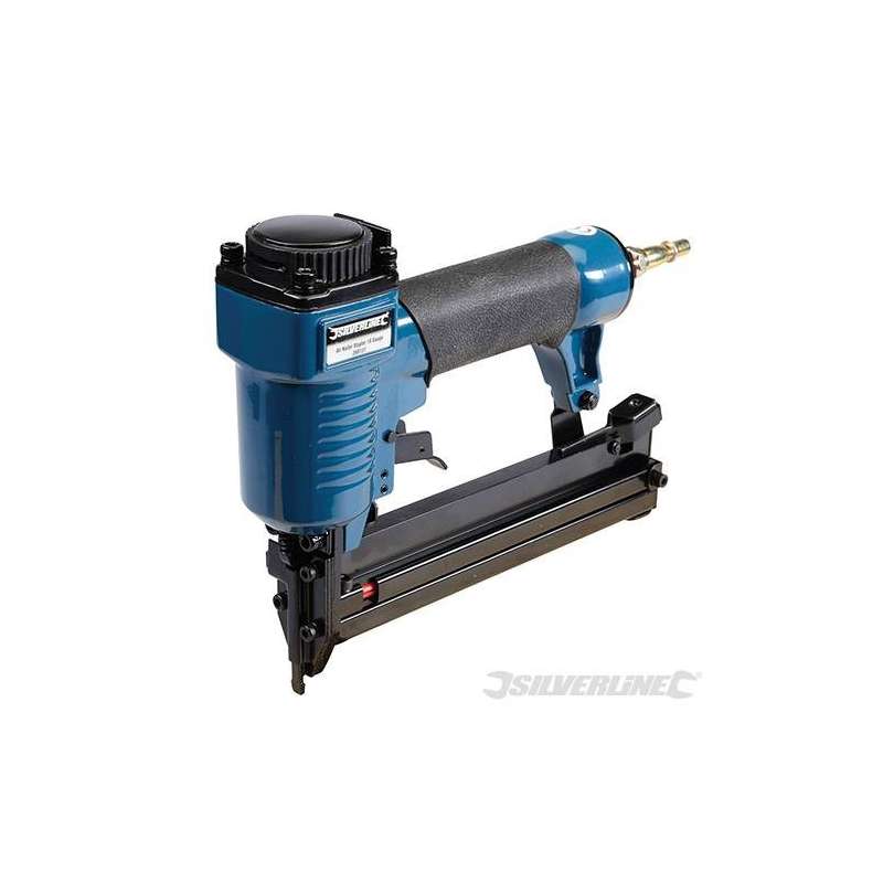 Air Nailer Stapler 32mm Silverline Probois machinoutils