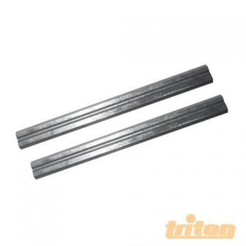 Cuchillas de carburo desechables para cepillo Triton Palm de 60 mm (paquete de 2)