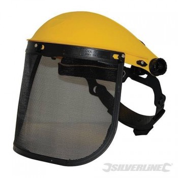 Visor de protección con malla