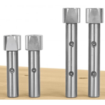 Etabli d'ébéniste 2100 mm avec bac à outils et presse rapide