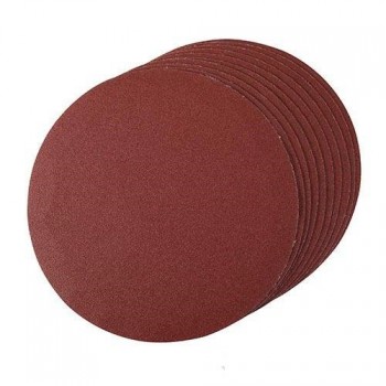 Disque abrasif Grain 180 - Avec fermeture velcro - 125mm - 10