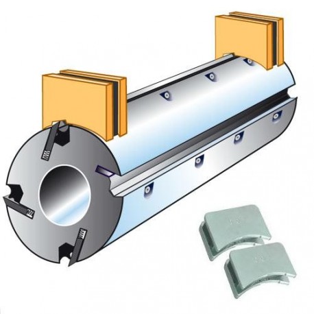 Magnetische Einstelllehren für hobelmesser
