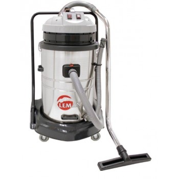 Vacuum cleaner stainless steel tank water and dust Leman ASP701