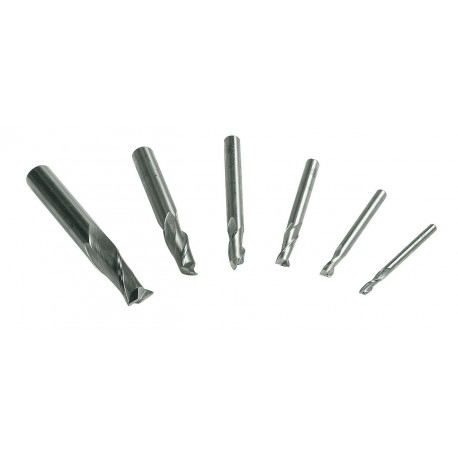Lot De 5 Fraises à Enfoncer ENT HSS - Diamètres 2,5 à 4,5 Mm - Angle 90° - Pour Perceuse à Bois
