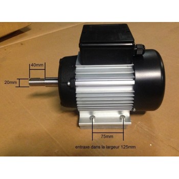 Motor 2000W para cepilladora y regruesadora Jean l'ébéniste ML392 en 230V