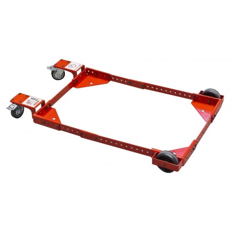 Kit de déplacement forme cadre extensible pour machine 400 kg max
