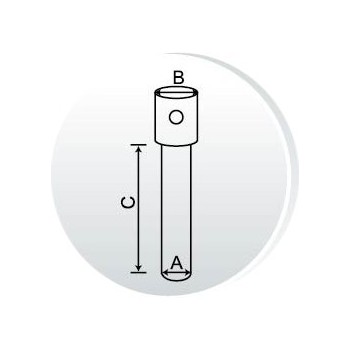 Kit de 8 poinçons avec plaque de fixation pour presses Holzmann